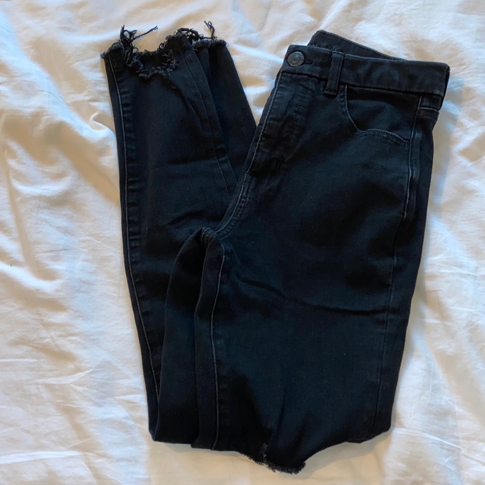 American Eagle Black Skinny Jeans